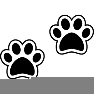 Free Paw Print Outline Clipart | Free Images at Clker.com - vector clip art  online, royalty free & public domain