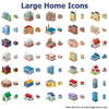 Large Home Icons Image