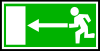 Emergency Exit Sign 1 Clip Art
