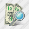Icon Money Search Image