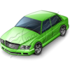 Car Sedan Green Image