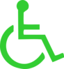 Wheelchair Symbol Clip Art