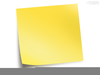 Sticky Note Clipart Free Image