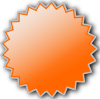 Noonespillow Basic Starburst Badge Clip Art