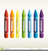 Color Crayons Clipart Image