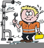 Leaky Pipe Clipart Image