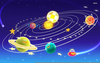 Free Animated Solar System Clipart Image