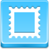 Free Blue Button Icons Postage Stamp Image