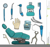 Dentist Tools Cartoon Image