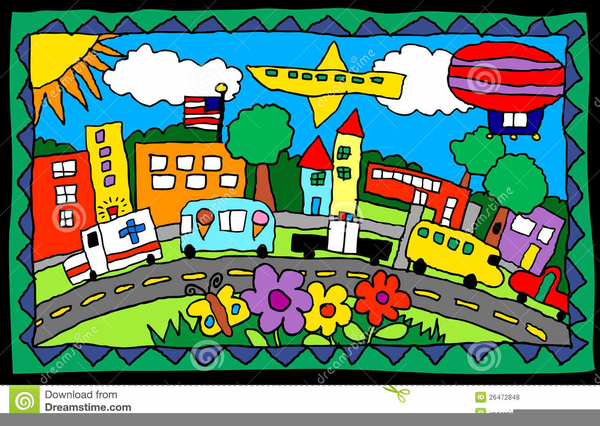 clipart towns