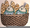Christian Clipart Loaves Fishes Image
