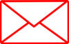 Red Envelope Viewbox 100percent Clip Art