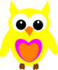 Purple Gray Owl Roseanne Clip Art