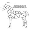 Horse Dice Game Clip Art