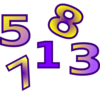 Numbers Clip Art