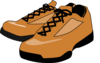 Bronze Shoes Clip Art