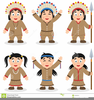 Pilgrims And Native Americans Clipart Image