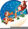 Christmas Rudolph Clipart Image