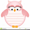 Free Owl Clipart For Baby Shower Image