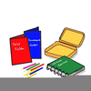 School Supplies Free Clipart Image