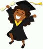 Free Graduate Silhouette Clipart Image