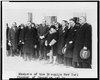 [members Of The Brooklyn New York Chamber Of Commerce Led By Raymond H. Fiero, Posed Standing With President Coolidge] Image