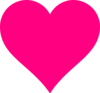 Pink Heart Clip Art