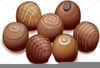 Chocolate Truffle Clipart Image