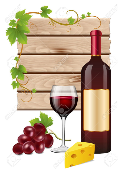 red wine grapes clip art