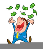 Eating Cash Clipart Image