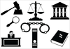 Court Hearing Clipart Image