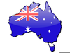Western Australia Map Clipart Image