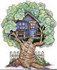 Magic Tree House Clipart Image