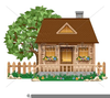 Brown House Clipart Image