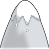 Kliponius Mountain In A Cartoon Style Clip Art