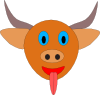 Bull S Head Cartoon Clip Art