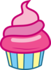 Mlp Cupcake Vector Image