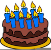Birthday Clipart Cake Image