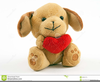 Teddy Bear Holding Heart Clipart Image