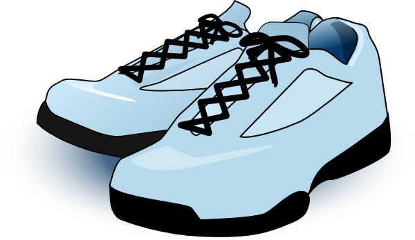 Tennis Shoes Clip Art at Clker.com - vector clip art online, royalty free &  public domain