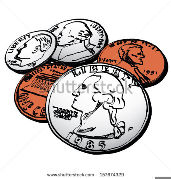 American Coins Clipart | Free Images at Clker.com - vector clip art online,  royalty free & public domain