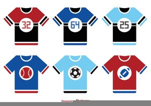 Football Jersey Clipart | Free Images at Clker.com - vector clip art  online, royalty free & public domain