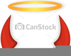Angel With Halo Clipart Image