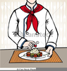 Japanese Chef Clipart Image