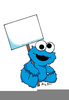 Cookie Monster Face Clipart Image