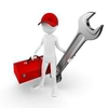 Clipart Man With Tool Box Image