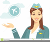 Woman On Vacation Clipart Image
