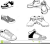 Free Clipart Shoes Walking Image