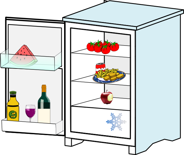 clipart fridge cleaning - photo #24
