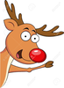 Cute Rudolph Clipart Image